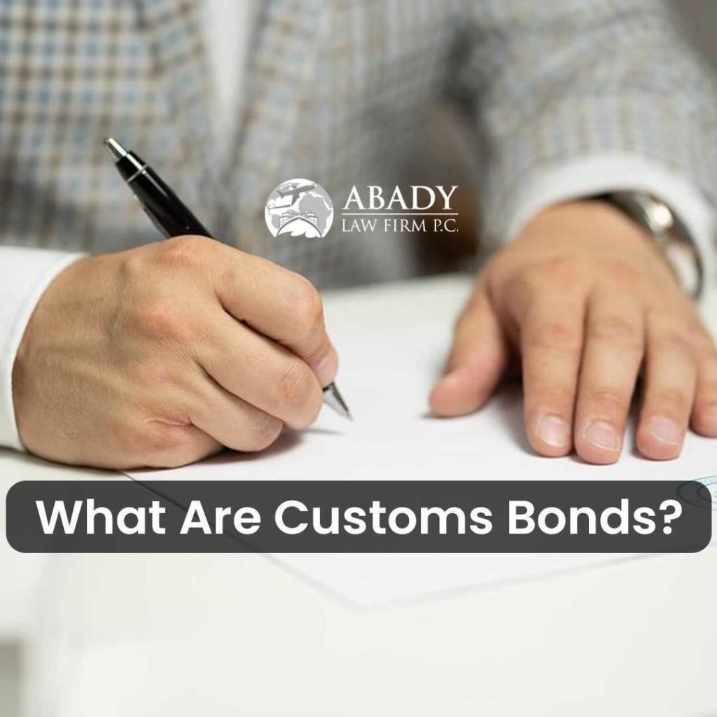 what are customs bonds