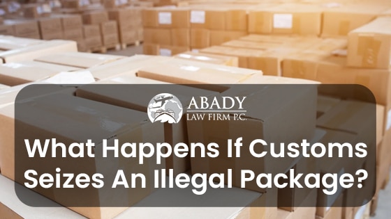 what happens if customs seizes an illegal package