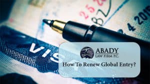 how to renew global entry