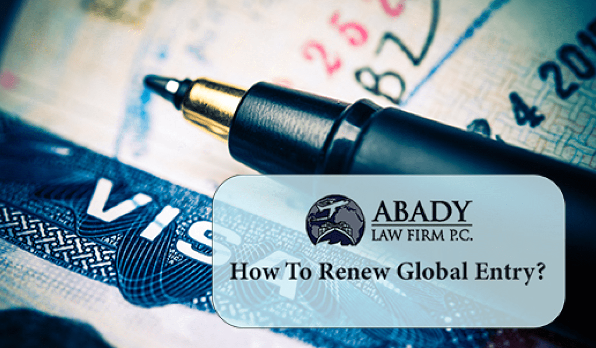 how to renew global entry