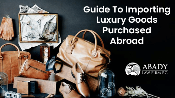 importing luxury goods